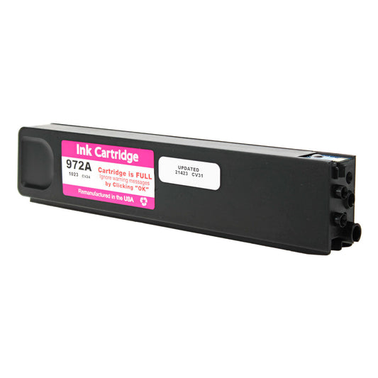 HP 972A Remanufactured Toner Cartridge Magenta 3000 Yield