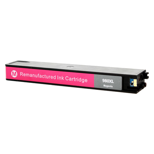 HP 980 Remanufactured Toner Cartridge Magenta 6600 Yield