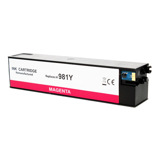 HP 981Y Remanufactured Toner Cartridge Magenta 16000 Extra High Yield