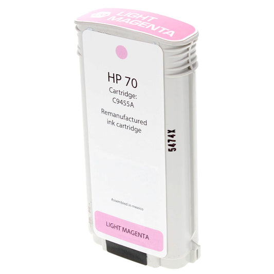 HP 70 Remanufactured Toner Cartridge Light Magenta 130Ml