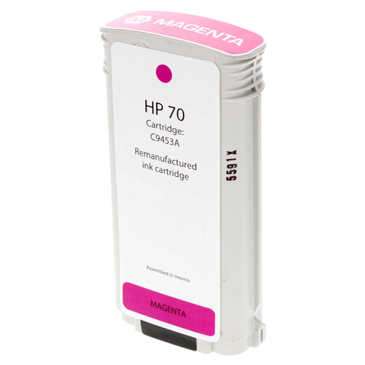 HP 70 Remanufactured Toner Cartridge Magenta 130Ml