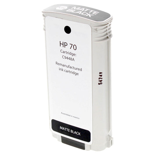 HP 70 Remanufactured Toner Cartridge Matte Black 130 Ml