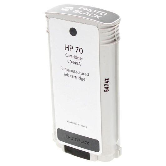 HP 70 Remanufactured Toner Cartridge Photo Black 130Ml