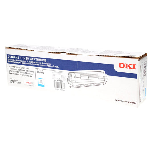 Okidata (45862826) Toner Cartridge, Cyan 8.8K Yield