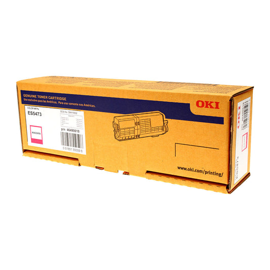 Okidata (46490618) Toner Cartridge, Magenta 5.3K Yield