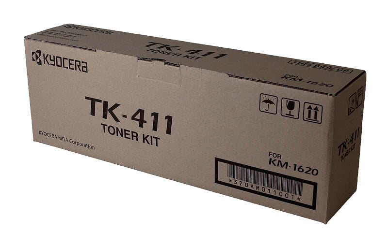 Kyocera Mita TK-411 (370AM011) Toner Cartridge, Black 15K Yield