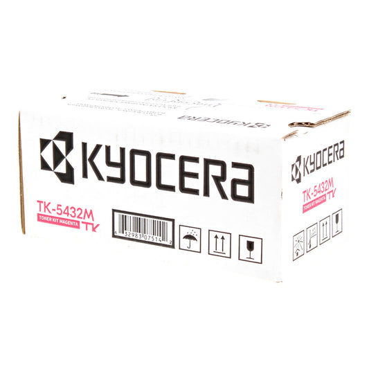 Kyocera Mita TK-5432M (1T0C0ABUS1) Toner Cartridge, Magenta 1.25K Yield