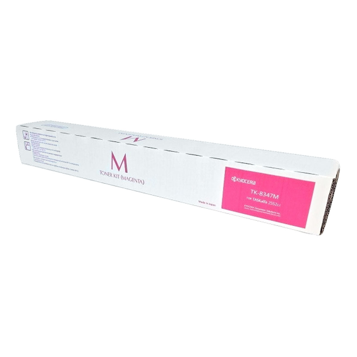 Kyocera Mita TK-8347M (1T02L7BUS0) Toner Cartridge, Magenta 12K Yield