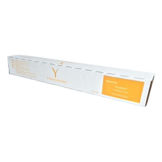 Kyocera Mita TK-8347Y (1T02L7AUS0) Toner Cartridge, Yellow 12K Yield