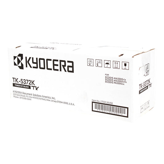 Kyocera Mita TK-5372K (1T02YJ0US0) Toner Cartridge, Black 7K Yield