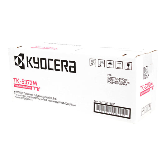Kyocera Mita TK-5372M (1T02YJBUS0) Toner Cartridge, Magenta 5K Yield