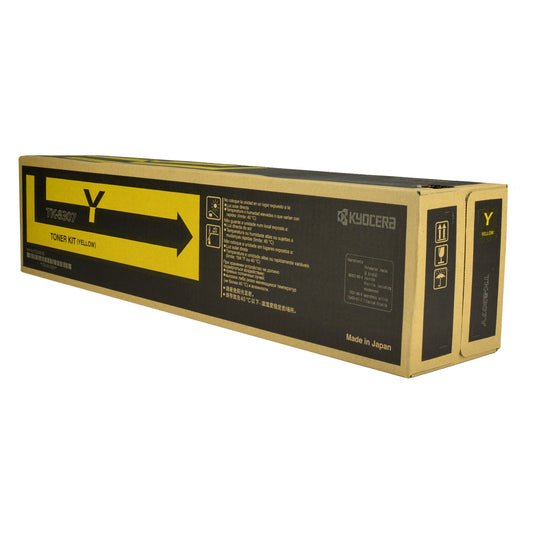 Kyocera Mita TK-8307Y (1T02LKAUS0) Toner Cartridge, Yellow 15K Yield