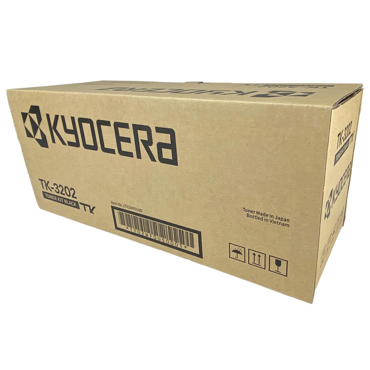 Kyocera Mita TK-3202 (1T02WF0US0) Toner Cartridge, Black 40K High Yield
