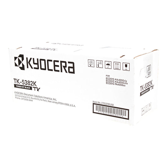Kyocera Mita TK-5382K (1T02Z00US0) Toner Cartridge, Black 13K Yielld