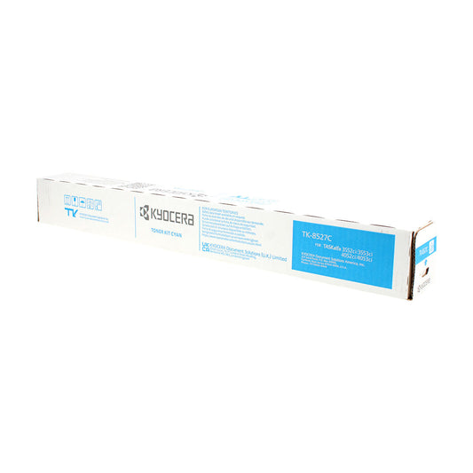 Kyocera Mita TK-8527C (1T02RMCUS0) Toner Cartridge, Cyan 15K Yield