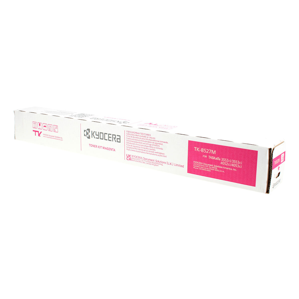 Kyocera Mita TK-8527M (1T02RMBUS0) Toner Cartridge, Magenta 15K Yield