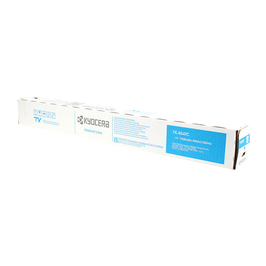 Kyocera Mita TK-8547C (1T02YMCUS0) Toner Cartridge, Cyan 20K Yield