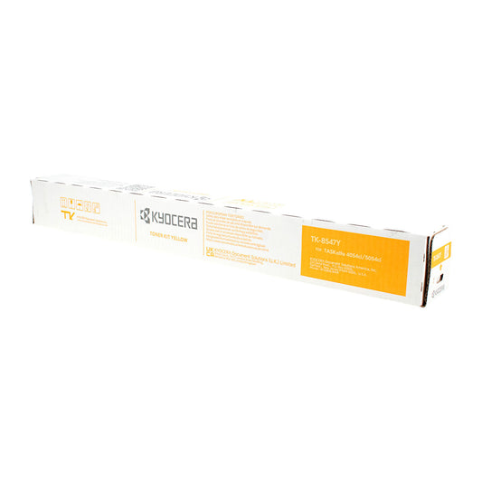 Kyocera Mita TK-8547Y (1T02YMAUS0) Toner Cartridge, Yellow 20K Yield