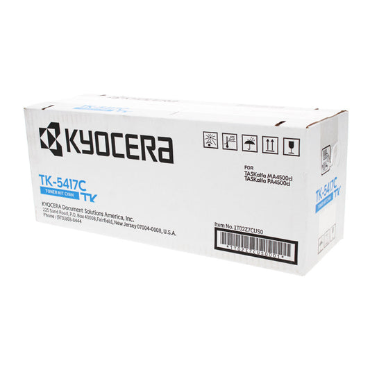 Kyocera Mita MA4500ci (1T02Z7CUS0) Toner Cartridge, Cyan 13K Yield