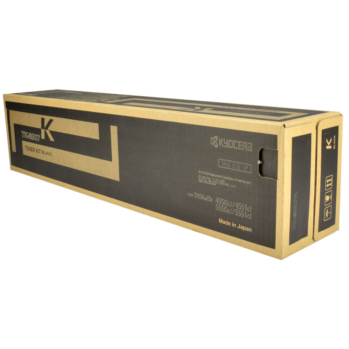 Kyocera Mita TK-8507K (1T02LC0US1) Toner Cartridge, Black 30K Yield