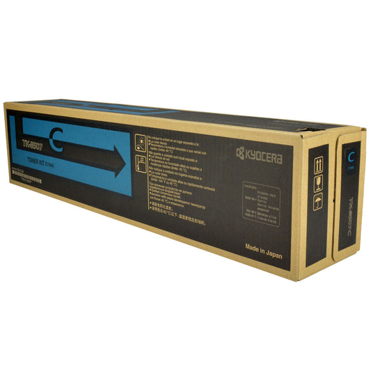 Kyocera Mita TK-8507C (1T02LCCUS0) Toner Cartridge, Cyan 20K Yield