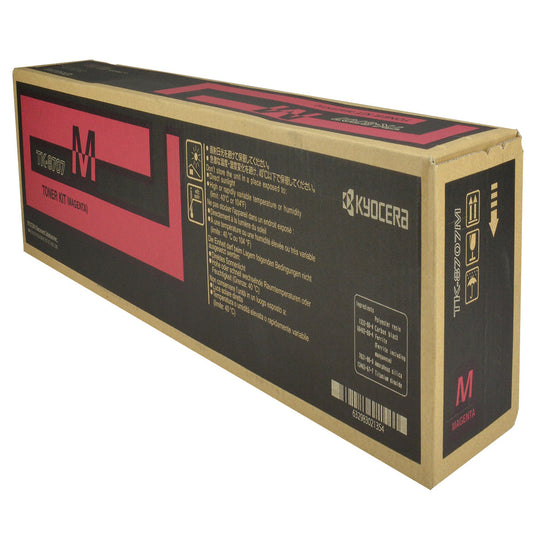 Kyocera Mita TK-8707M (1T02K9BUS0) Toner Cartridge, Magenta 30K Yield
