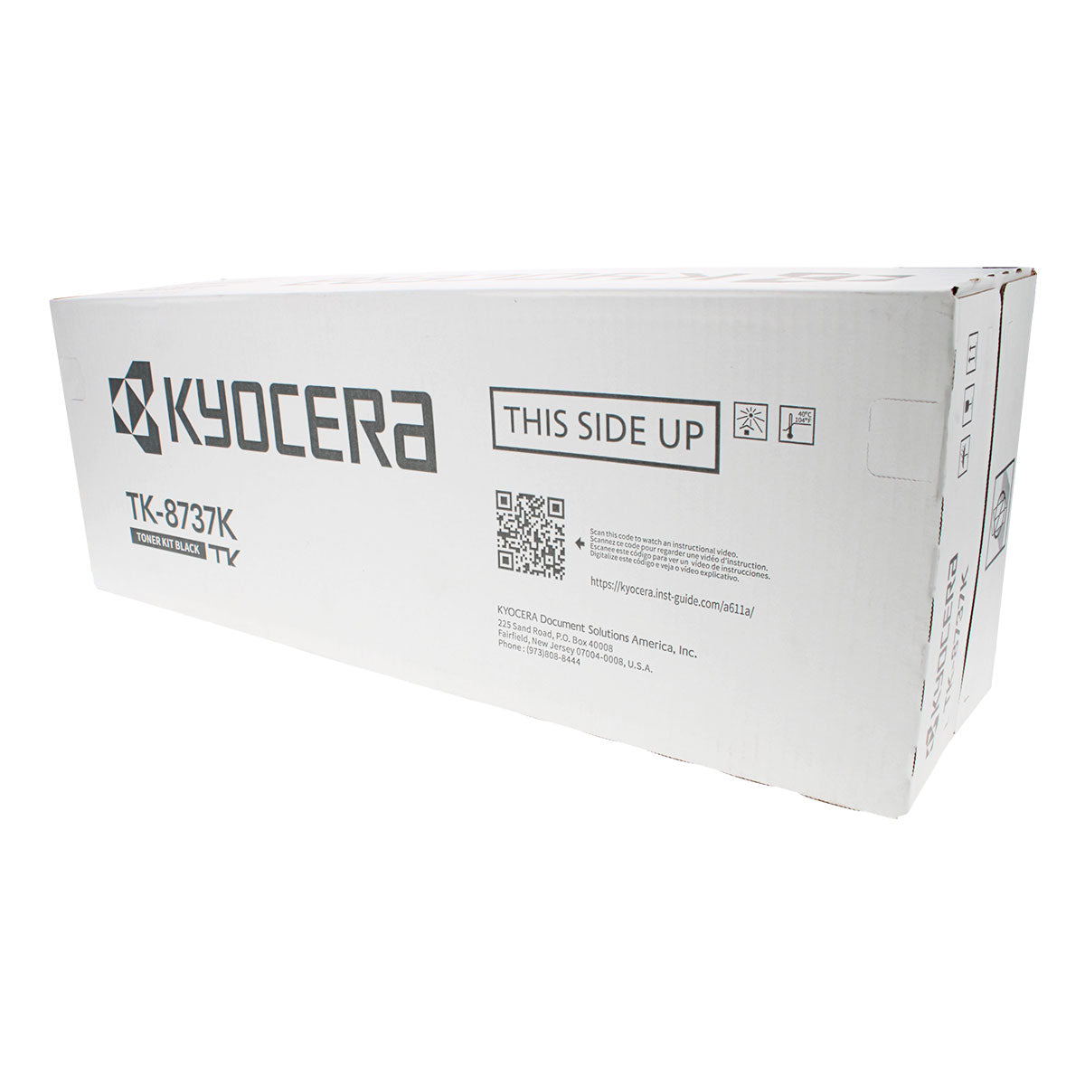 Kyocera Mita TK-8737K (1T02XN0US0) Toner Cartridge, Black 85K Yield