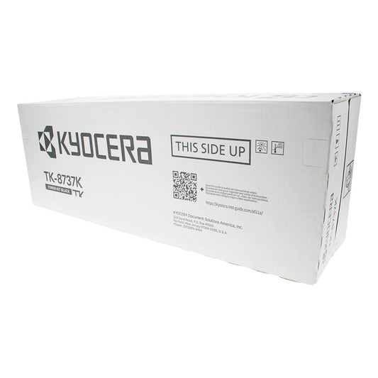 Kyocera Mita TK-8737K (1T02XN0US0) Toner Cartridge, Black 85K Yield