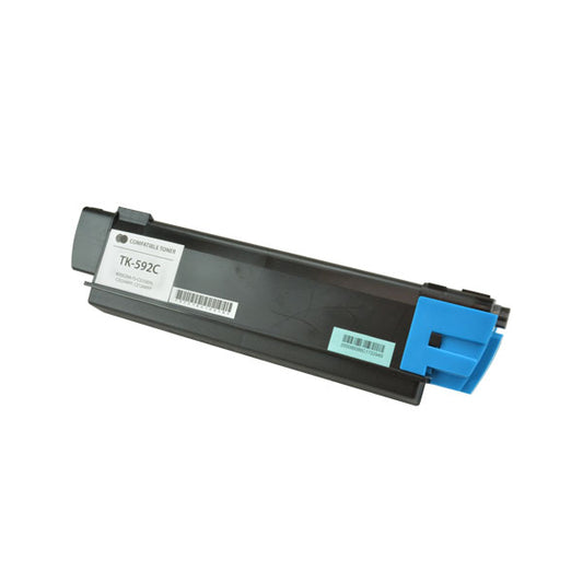 Toner-Dog TK-592C OEM Cyan Toner Cartridge – 5,000 Pages