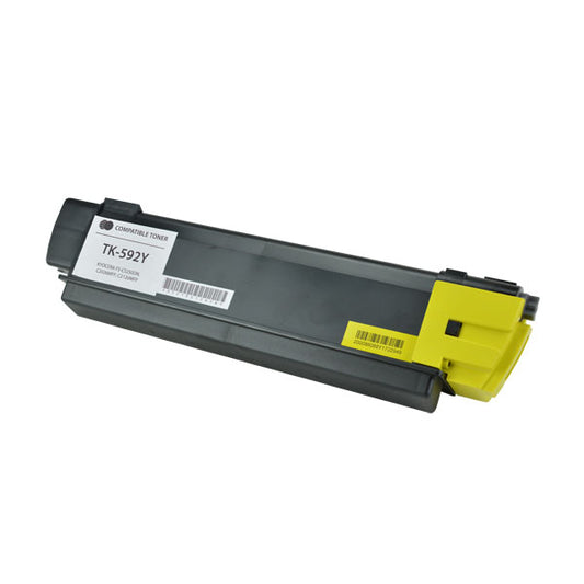 Toner-Dog TK-592Y OEM Yellow Toner Cartridge – 5,000 Pages