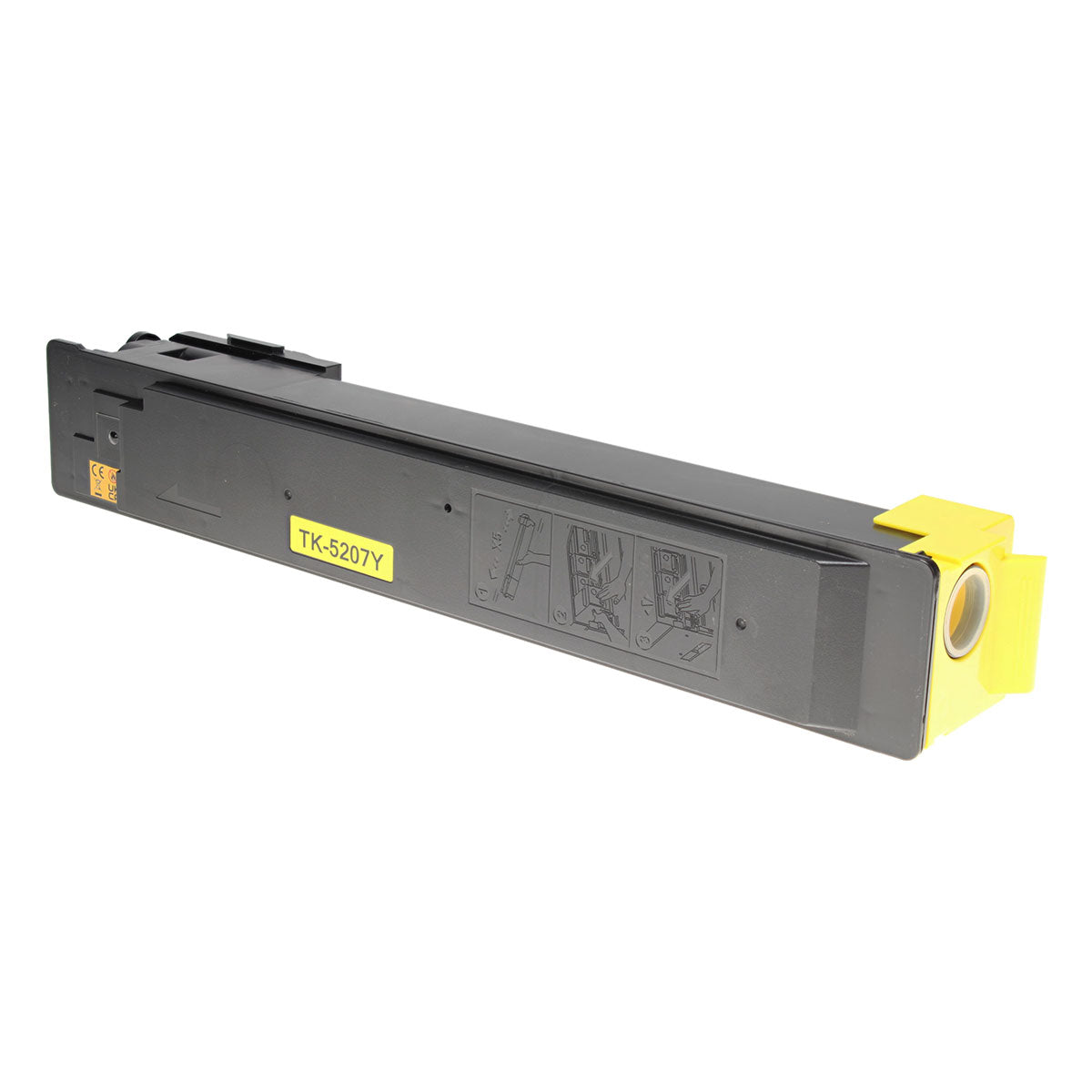 Kyocera TK-5207Y Remanufactured Toner Cartridge Yellow 12K Yield