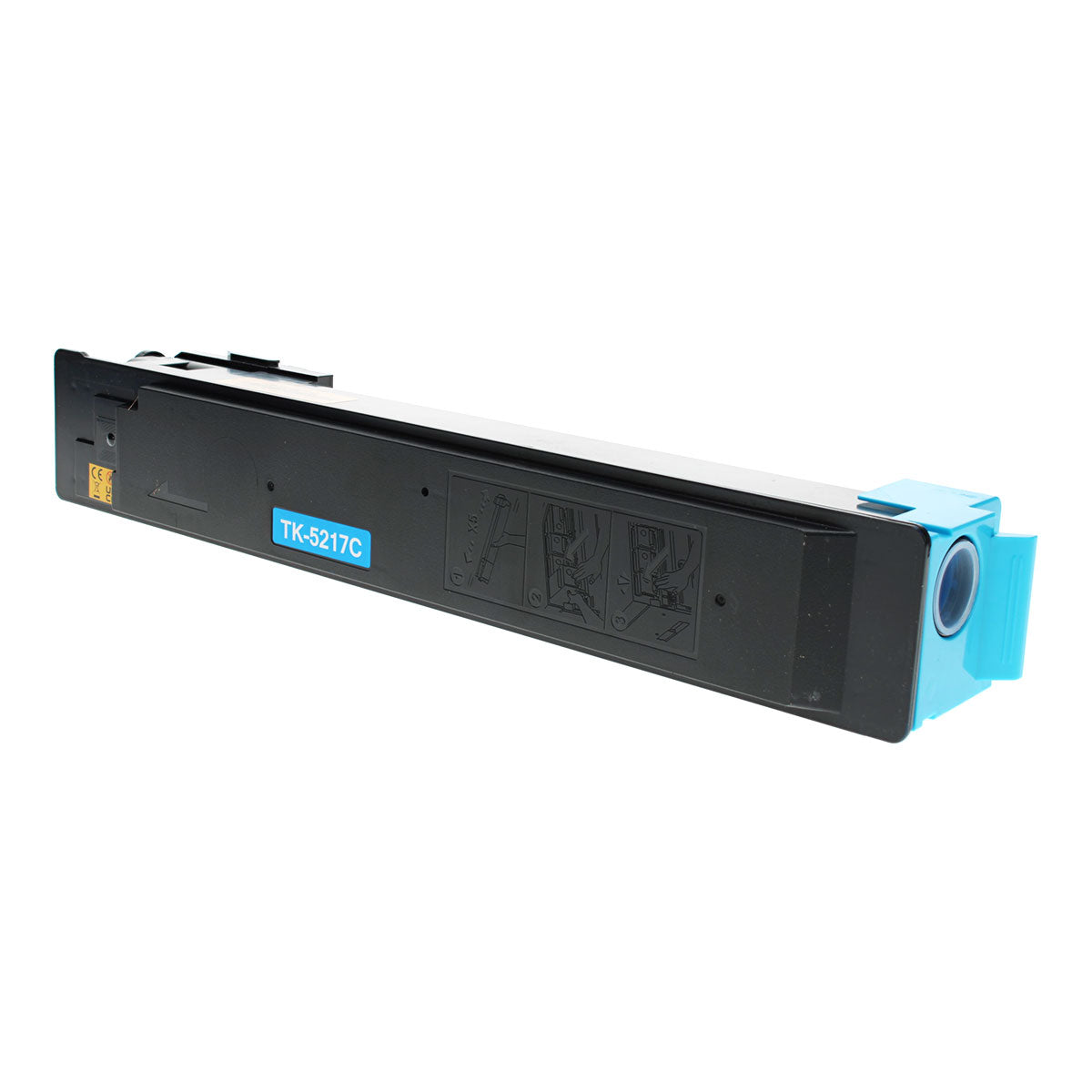 Kyocera TK-5217C Remanufactured Toner Cartridge Cyan 15K Yield
