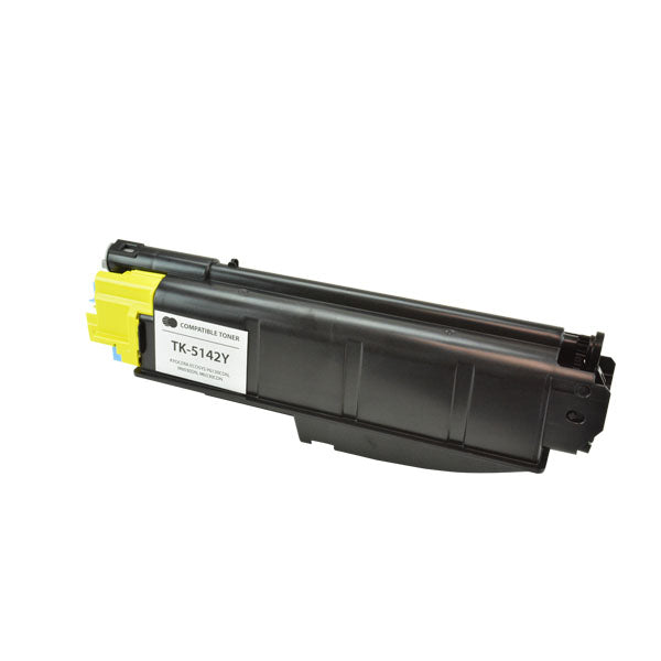 Toner-Dog TK-5142Y OEM Yellow Toner Cartridge – 5,000 Pages