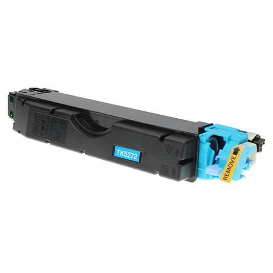 Kyocera TK-5272C Remanufactured Toner Cartridge Cyan 6K Yield