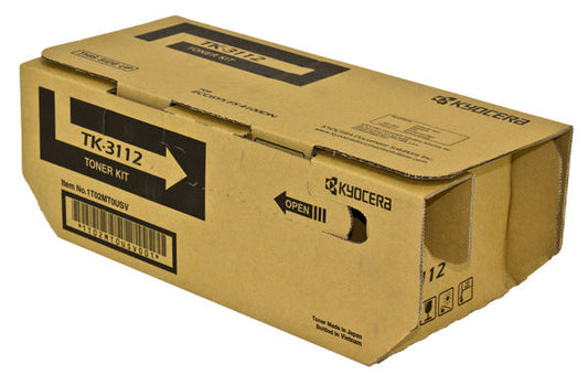 Kyocera Mita TK-3112 (1T02MT0US0) Toner Cartridge, Black 15.5K Yield