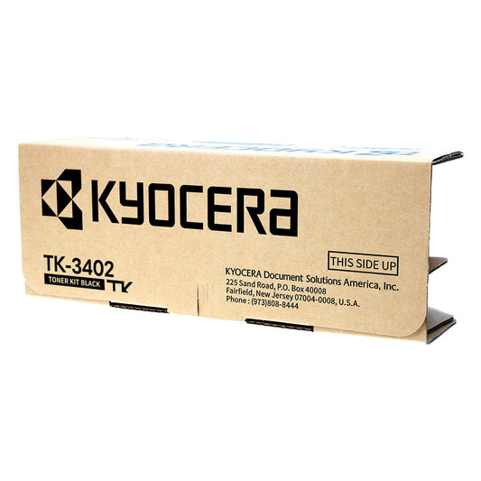 Kyocera Mita TK-3402 (1T0C0Y0US0) Toner Cartridge, Black 12.5K Yield