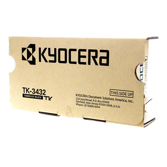 Kyocera Mita TK-3432 (1T0C0W0US0) Toner Cartridge, Black 21K Yield