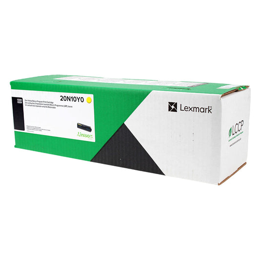 Lexmark (20N10Y0) Toner Cartridge, Yellow 1.5K Yield