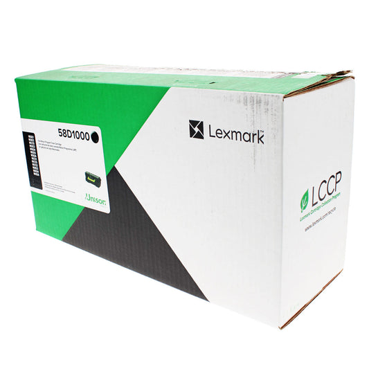 Lexmark (58D1000) Toner Cartridge, Black 7.5K Yield, Return Program