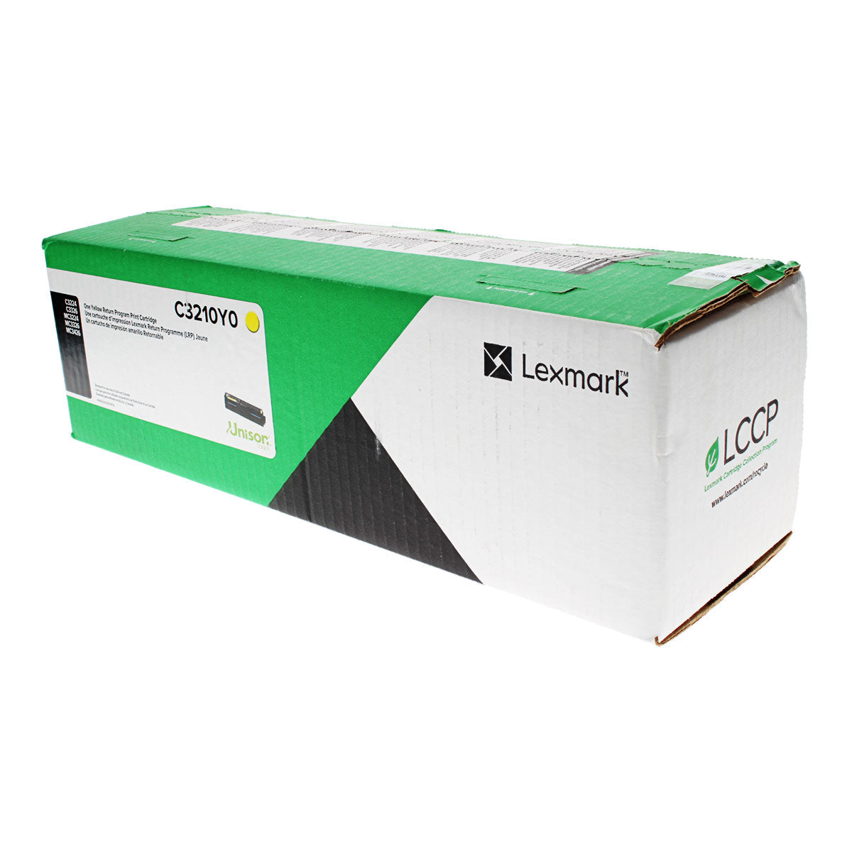 Lexmark (C3210Y0) Toner Cartridge, Yellow 1.5K Yield, Return Program