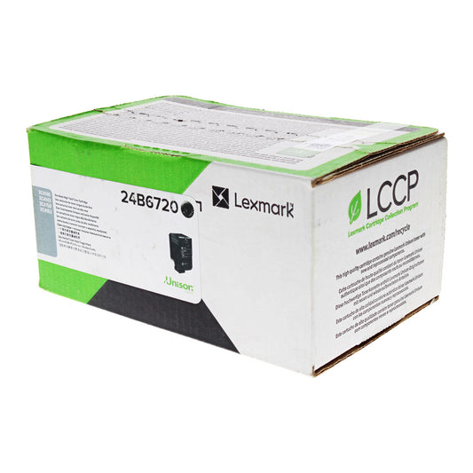 Lexmark (24B6720) Toner Cartridge, Black 20K Yield