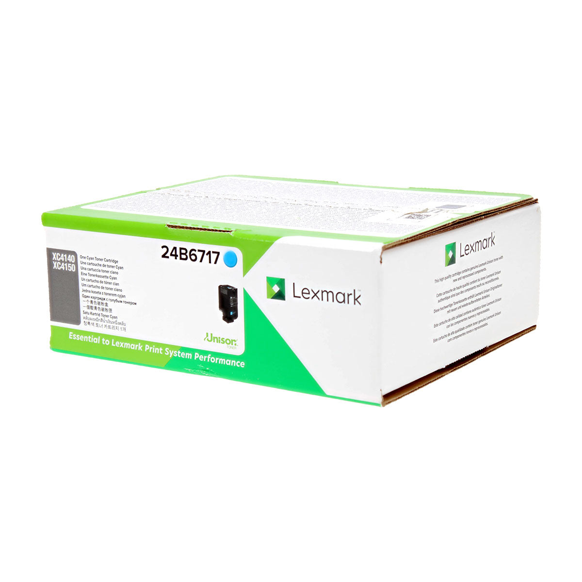 Lexmark (24B6717) Toner Cartridge, Cyan 13K Yield
