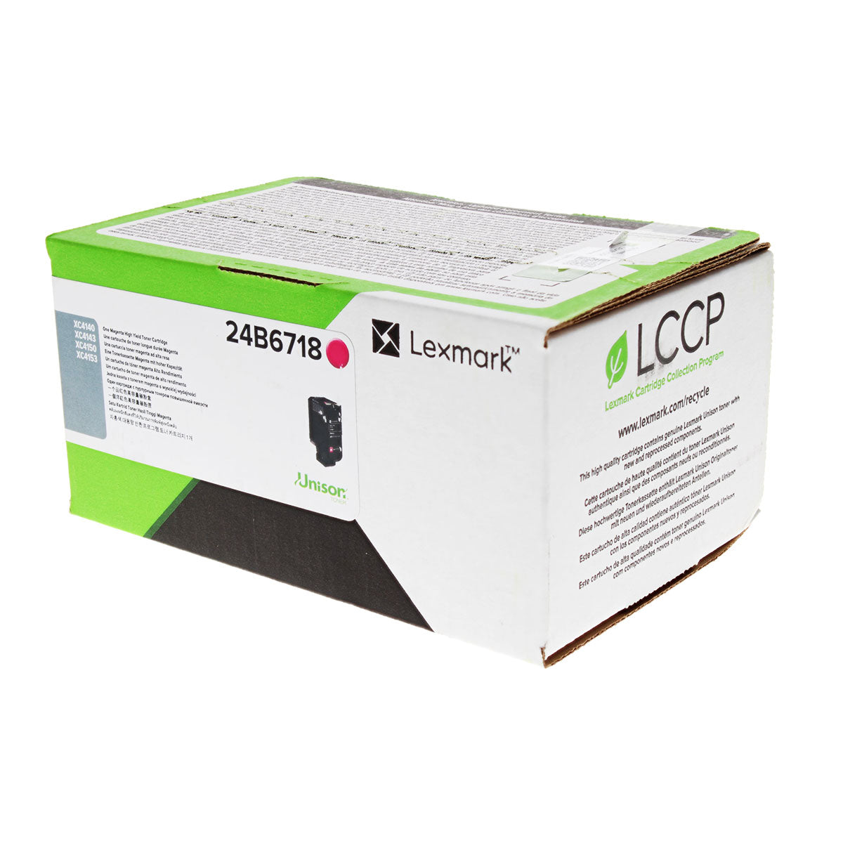 Lexmark (24B6718) Toner Cartridge, Magenta 13K Yield