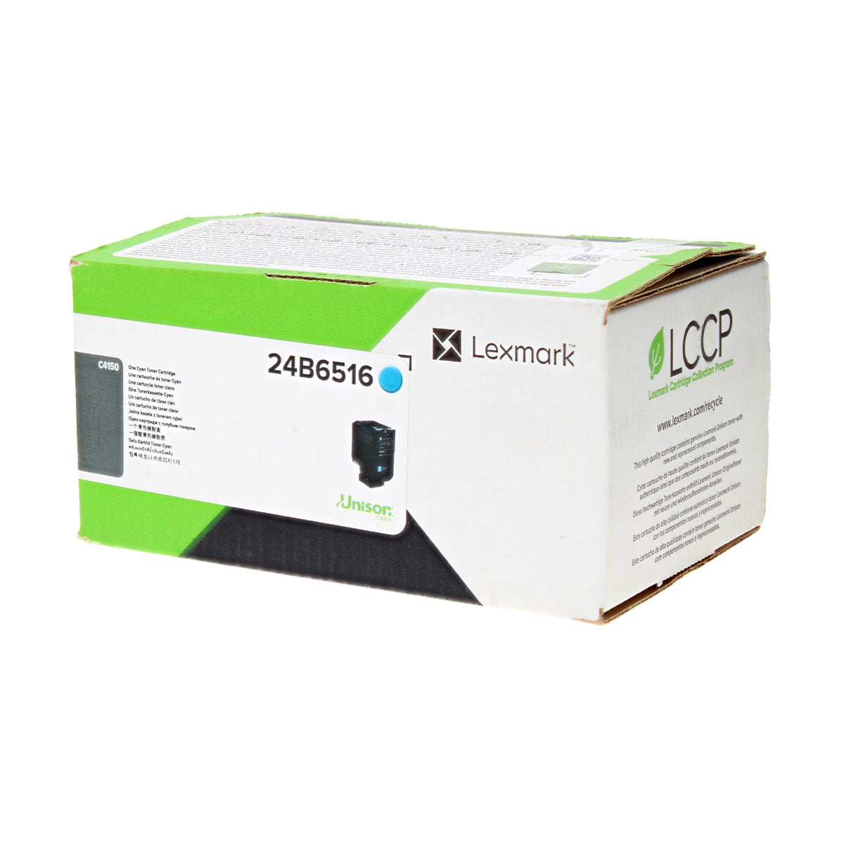 Lexmark (24B6516) Toner Cartridge, Cyan 10K Yield