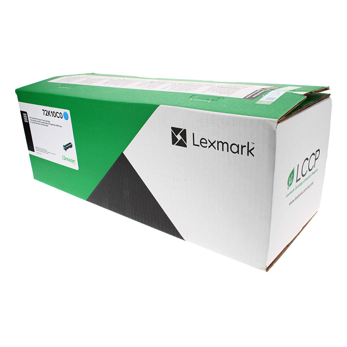 Lexmark (72K10C0) Toner Cartridge, Cyan 8K Yield, Return Program