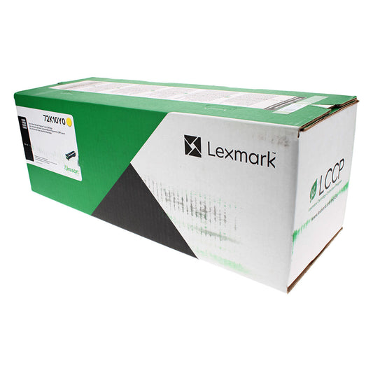 Lexmark (72K10Y0) Toner Cartridge, Yellow 8K Yield, Return Program