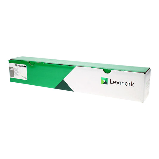 Lexmark (76C00K0) Toner Cartridge, Black 18.5K Yield