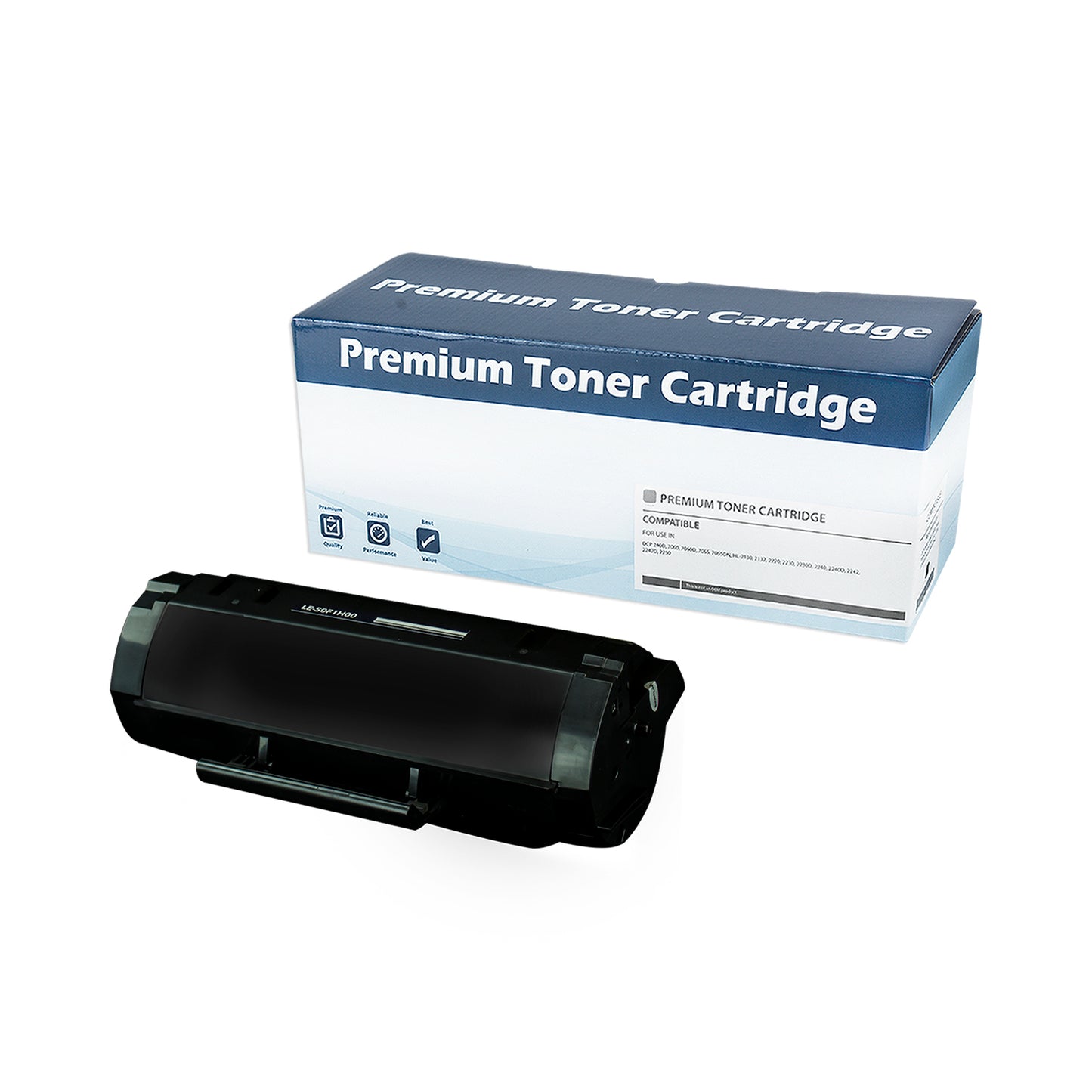 Toner-Dog 501H OEM Black High Yield Toner Cartridge – 5,000 Pages