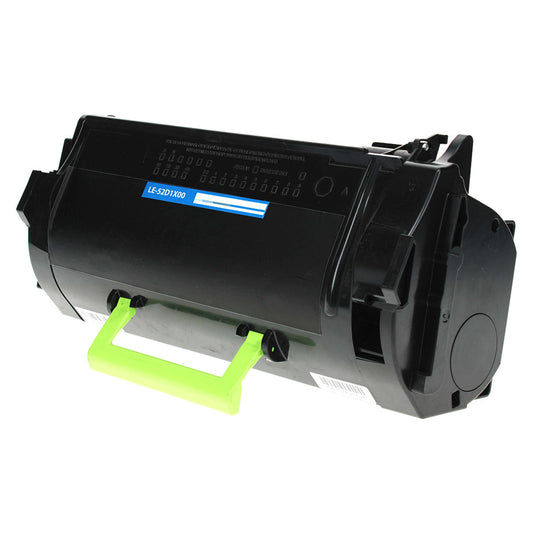 Lexmark 521X Remanufactured Toner Cartridge Black 45K Extra High Yield