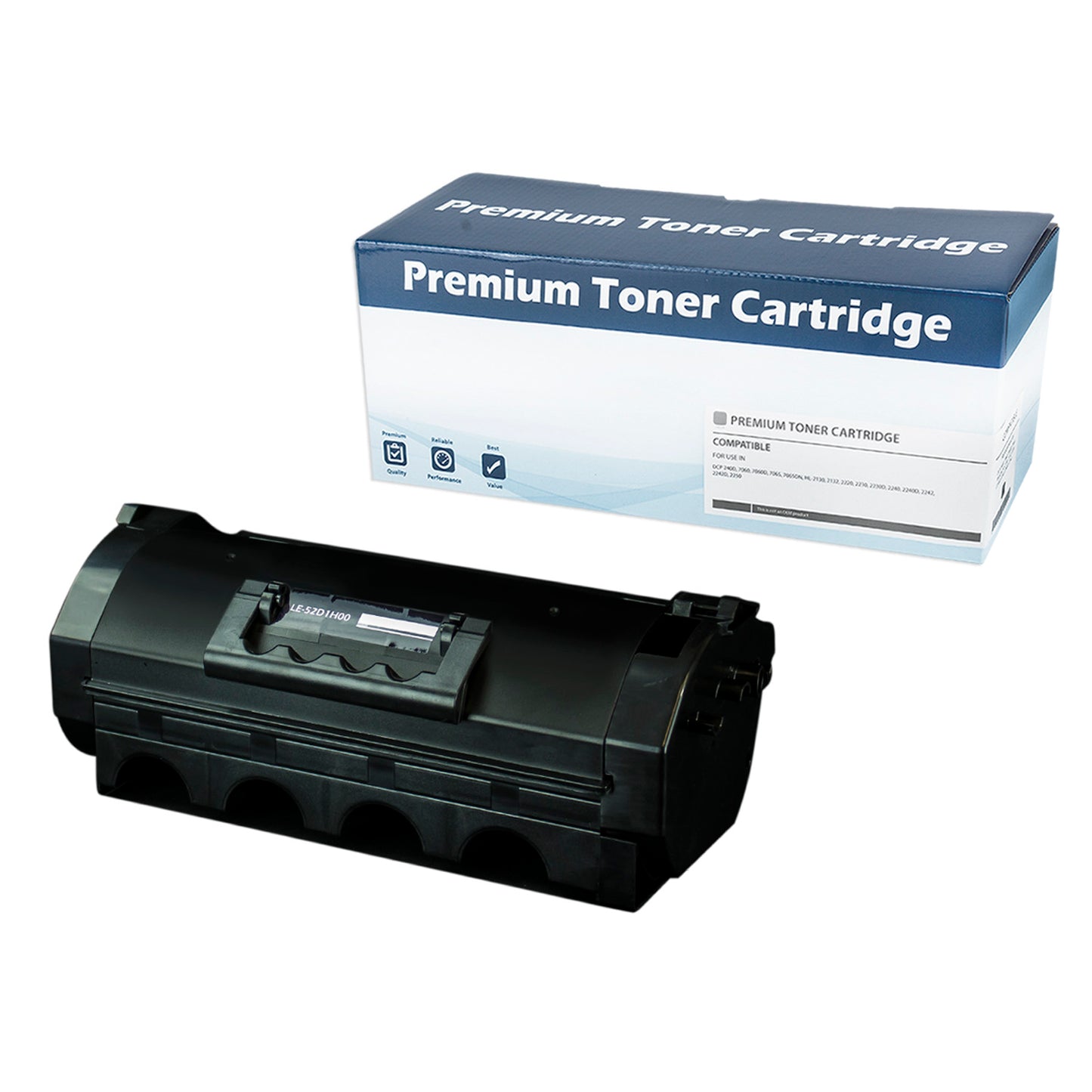 Toner-Dog 521H OEM Black High Yield Toner Cartridge – 25,000 Pages